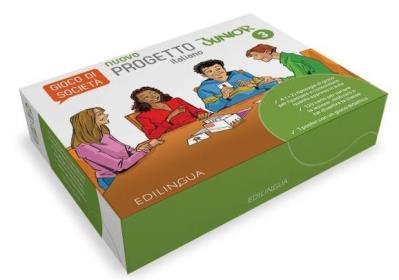 Okładka książki Nuovo Progetto italiano junior 3 Gioco di societa