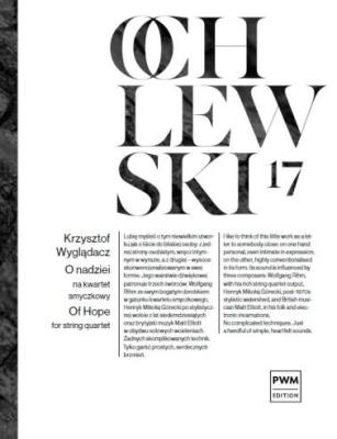 Okładka książki O nadziei na kwartet smyczkowy