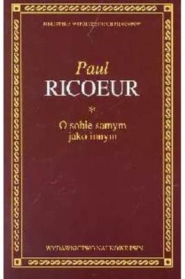 O sobie samym jako innym. Autor: Paul Ricoeur. SmakLiter.pl Okładka książki O sobie samym jako innym