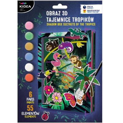 Opakowanie Obraz 3D tajemnice tropików Kidea