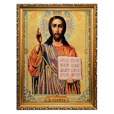 Opakowanie Obraz Haftowany Chrystus Pantokrator 42/32cm