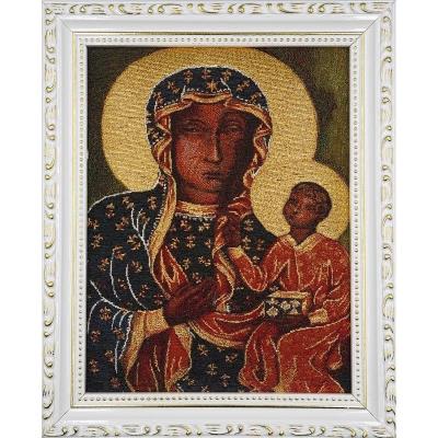 Opakowanie Obraz Haftowany Matka Boża Częstochowska 27,5x22cm