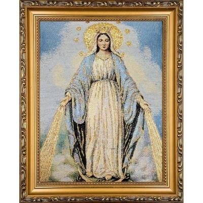 Opakowanie Obraz Haftowany Matka Boża Niepokalana 22x27,5cm
