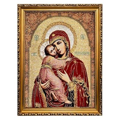 Opakowanie Obraz Haftowany Matka Boża Włodzimierska 42/32cm