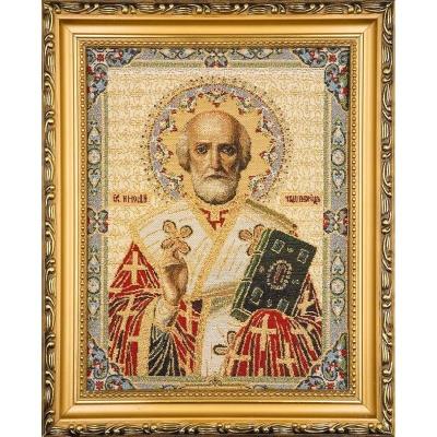 Opakowanie Obraz Haftowany Św. Mikołaj 27,5x22cm