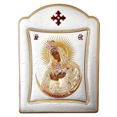 Opakowanie Obraz srebrny Matka Boża Ostrobramska 22,5x16,5cm