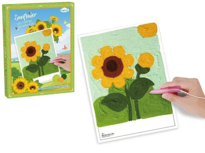 Opakowanie Obrazek do wypełniania włóczką na rzep