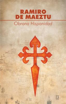 Obrona Hispanidad. Autor: Ramiro de Maeztu. SmakLiter.pl Okładka książki Obrona Hispanidad