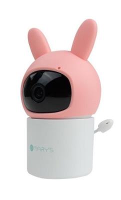 Opakowanie Obrotowa niania kamera elektroniczna Królik różowy