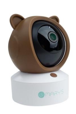 Opakowanie Obrotowa niania kamera elektroniczna Miś brązowy