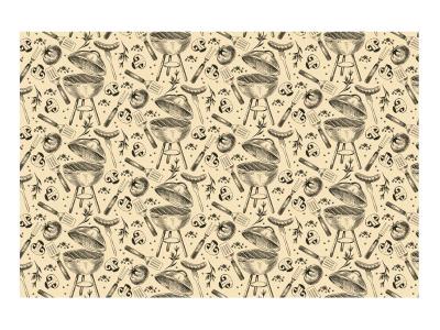 Opakowanie Obrus papierowy Grill 180x120cm