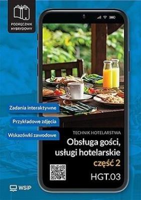 Okładka książki Obsługa gości. Usługi hotel. Kwal. HGT.03. cz.2