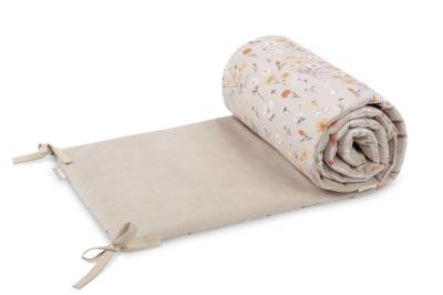 Opakowanie Ochraniacz Do Łóżeczka Velvet Bloom Beige