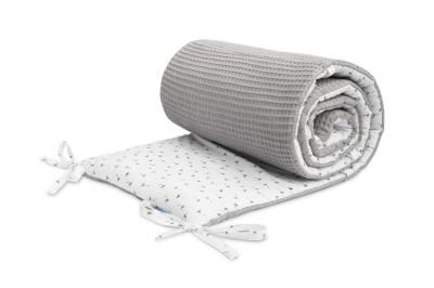 Opakowanie Ochraniacz do łóżeczka Wafel dmuchawce grafitowy