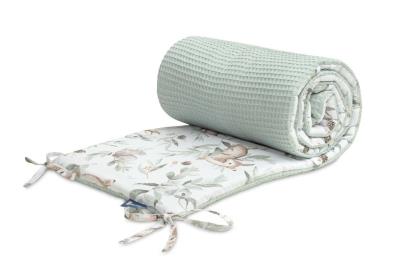 Opakowanie Ochraniacz do łóżeczka Wafel sarenki miętowy