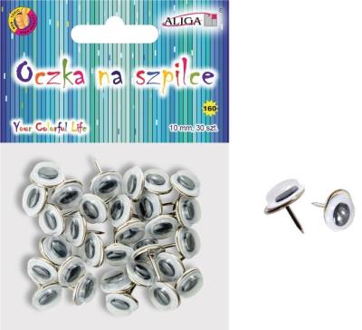 Opakowanie Oczka na szpilce 10x9mm 30szt
