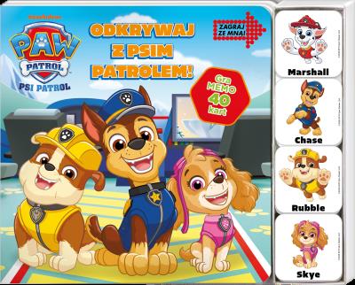 Okładka książki Odkrywaj z Psim Patrolem! Psi Patrol. Zagraj ze mną