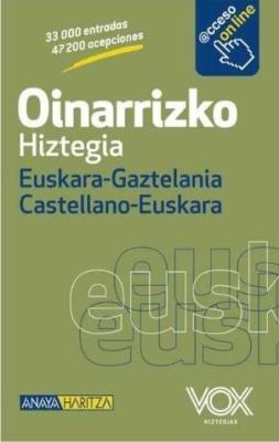 Okładka książki Oinarrizko Hiztegia euskara-gaztelania castellano