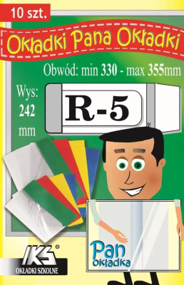 Opakowanie Okładka książkowa regulowana R-5 (10szt) IKS
