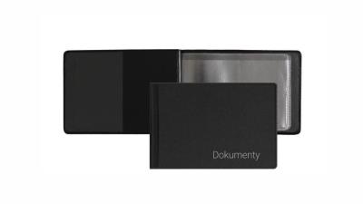 Okładka na dokumenty małe premium czarny OD-02-01. Wydawca: biurfol. SmakLiter.pl Opakowanie Okładka na dokumenty małe premium czarny OD-02-01