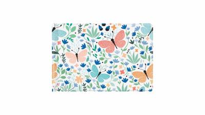 Okładka na dokumenty ucznia małe butterflies. Wydawca: biurfol. SmakLiter.pl Opakowanie Okładka na dokumenty ucznia małe butterflies