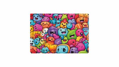 Okładka na dokumenty ucznia małe monsters. Wydawca: biurfol. SmakLiter.pl Opakowanie Okładka na dokumenty ucznia małe monsters