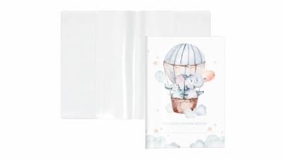 Okładka na książeczkę zdrowia dziecka balon. Wydawca: biurfol. SmakLiter.pl Opakowanie Okładka na książeczkę zdrowia dziecka balon