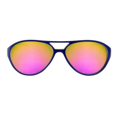 Opakowanie Okulary niebieskie lustrzane soczewki + etui 36m+