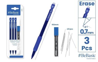 Ołówek automatyczny HB 0.7mm 3szt + rysiki. Wydawca: BeBasic. SmakLiter.pl Opakowanie Ołówek automatyczny HB 0.7mm 3szt + rysiki