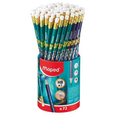 Opakowanie Ołówek Dragon HB z gumką (72szt) MAPED