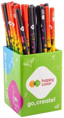 Ołówek kwadratowy Morandi HB (72szt) HAPPY COLOR. Wydawca: GDD. SmakLiter.pl Opakowanie Ołówek kwadratowy Morandi HB (72szt) HAPPY COLOR