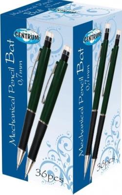 Ołówek mechaniczny z gumką 0,7mm (36szt). Wydawca: Centrum. SmakLiter.pl Opakowanie Ołówek mechaniczny z gumką 0,7mm (36szt)