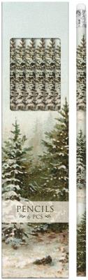 Ołówki ozdobne STPEN43 zimowy las 6szt. Wydawca: Skona Ting. SmakLiter.pl Opakowanie Ołówki ozdobne STPEN43 zimowy las 6szt