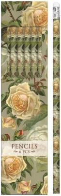 Ołówki ozdobne STPEN43 żółte róże 6szt. Wydawca: Skona Ting. SmakLiter.pl Opakowanie Ołówki ozdobne STPEN43 żółte róże 6szt