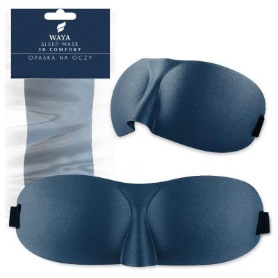 Opakowanie Opaska na oczy do spania 3D Comfort niebieska