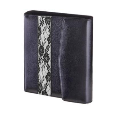 Organizer 2025 Madryt trójdzielny koronka premium czarny 17,5x23,5cm ORP-08MAL. Wydawca: I-DROPS. SmakLiter.pl Opakowanie Organizer 2025 Madryt trójdzielny koronka premium czarny 17,5x23,5cm ORP-08MAL