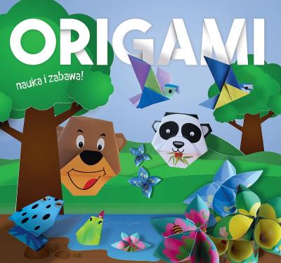 Origami. Nauka i zabawa. Dzikie zwierzątka. Autor: Opracowanie zbiorowe. SmakLiter.pl Okładka książki Origami. Nauka i zabawa. Dzikie zwierzątka