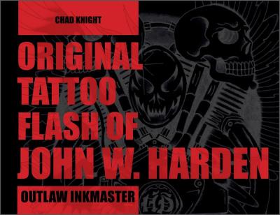 Okładka książki Original Tattoo Flash of John W. Harden wer. angielska