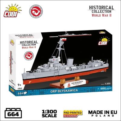 Opakowanie ORP Błyskawica