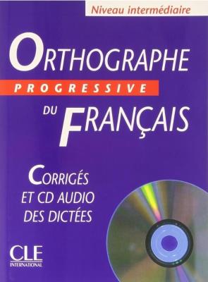 Okładka książki Orthographe progressive du francais interm + CD