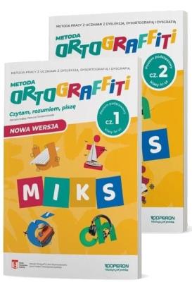 Okładka książki Ortograffiti SP 4-6 MIKS. ZP cz.1-2