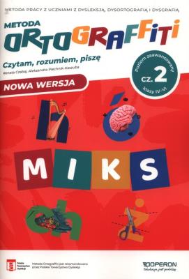 Okładka książki Ortograffiti SP 4-6 MIKS ZR cz.2