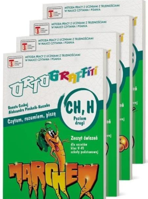 Ortograffiti SP 4-6 Poziom 2. Autor: Renata Czabaj, Aleksandra Piechnik-Kaszuba. SmakLiter.pl Okładka książki Ortograffiti SP 4-6 Poziom 2