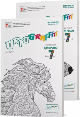 Okładka książki Ortograffiti SP 7 Język polski