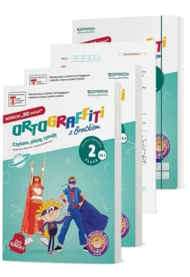 Okładka książki Ortograffiti z Bratkiem 2. Wersja 90 minut