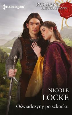 Oświadczyny po szkocku. Autor: Nicole Locke. SmakLiter.pl Okładka książki Oświadczyny po szkocku