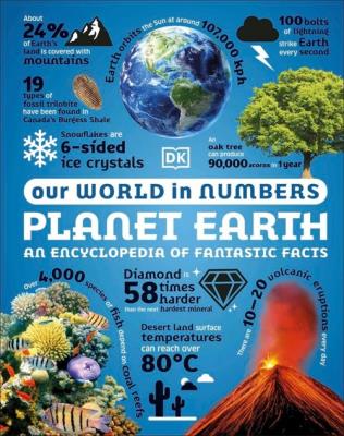 Our World in Numbers Planet Earth. Wydawca: DK. SmakLiter.pl Opakowanie Our World in Numbers Planet Earth