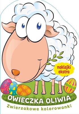 Owieczka Oliwia. Autor:   Praca zbiorowa. SmakLiter.pl Okładka książki Owieczka Oliwia