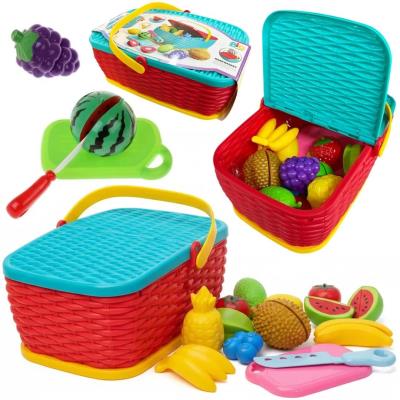 Opakowanie Owoce do krojenia w koszyku piknikowym