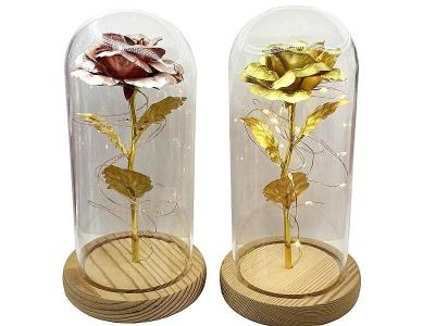 Opakowanie Ozdobna róża ze światłem LED 21x11cm MIX